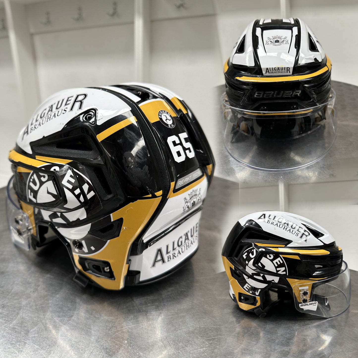 Bauer Re-Akt 150 Allgäuer Brauhaus Helm 2024/2025