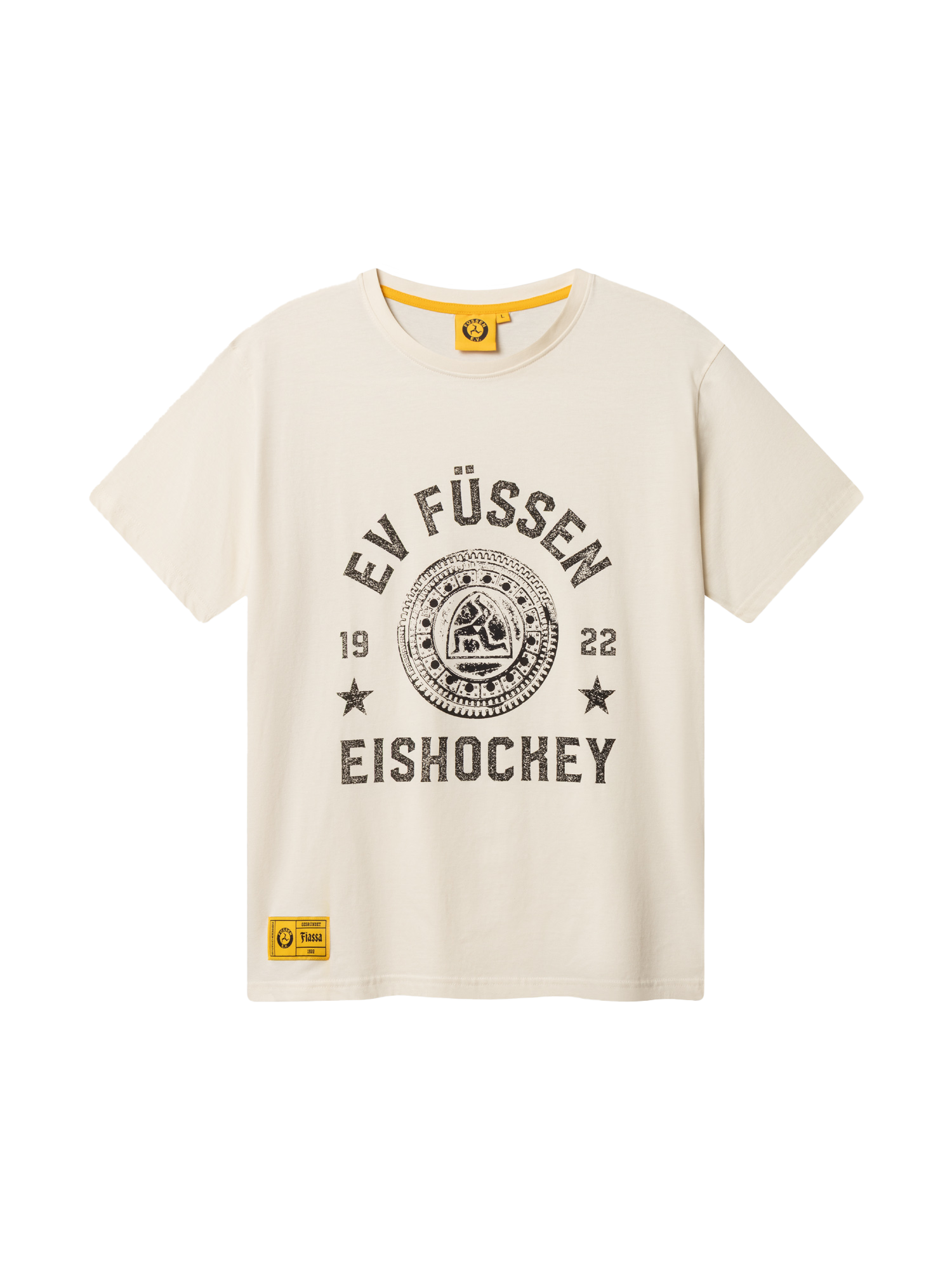T-Shirt EVF Frontprint - creme