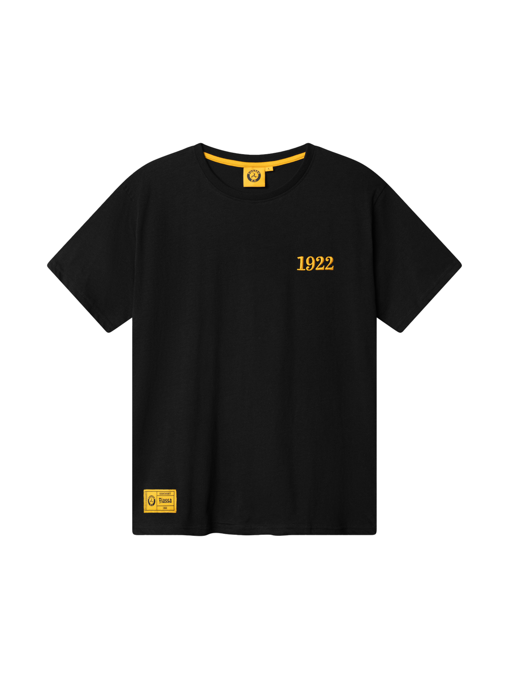 T-Shirt 1922 mit Backprint - schwarz