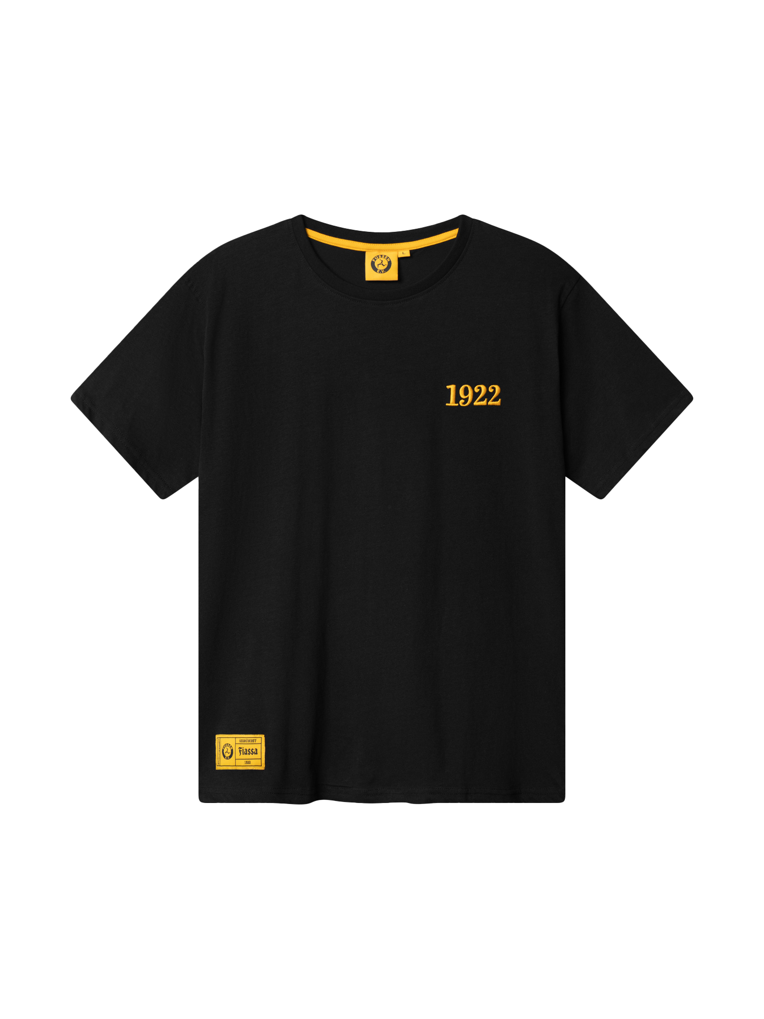 T-Shirt 1922 mit Backprint - schwarz