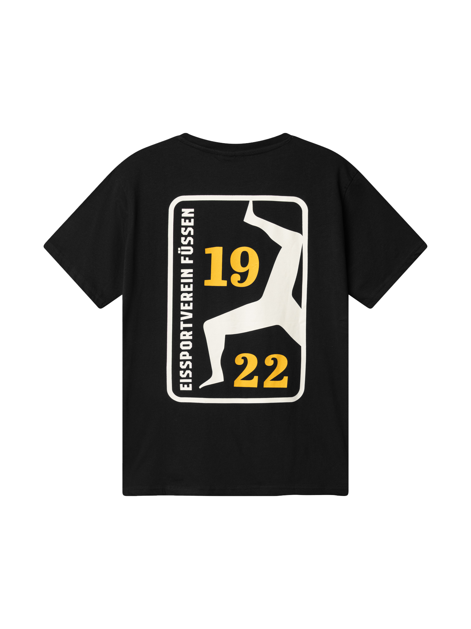 T-Shirt 1922 mit Backprint - schwarz