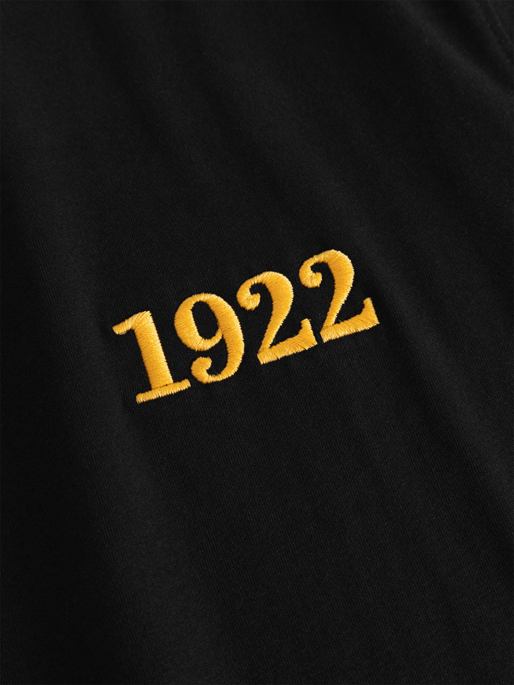 T-Shirt 1922 mit Backprint - schwarz