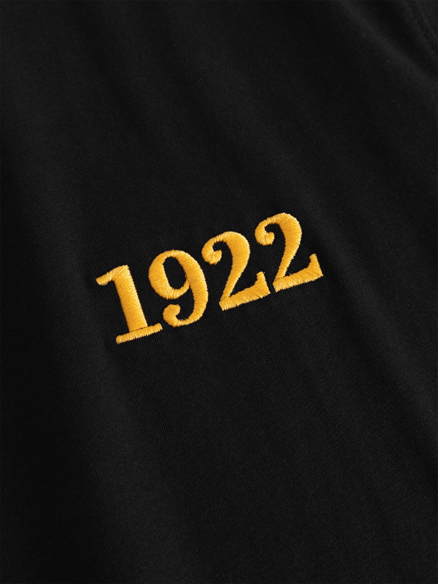 T-Shirt 1922 mit Backprint - schwarz