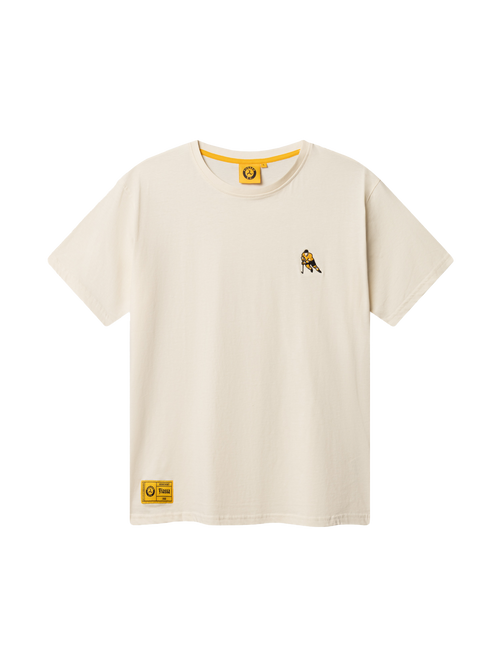 Basic T-Shirt Eishockeyspieler - creme
