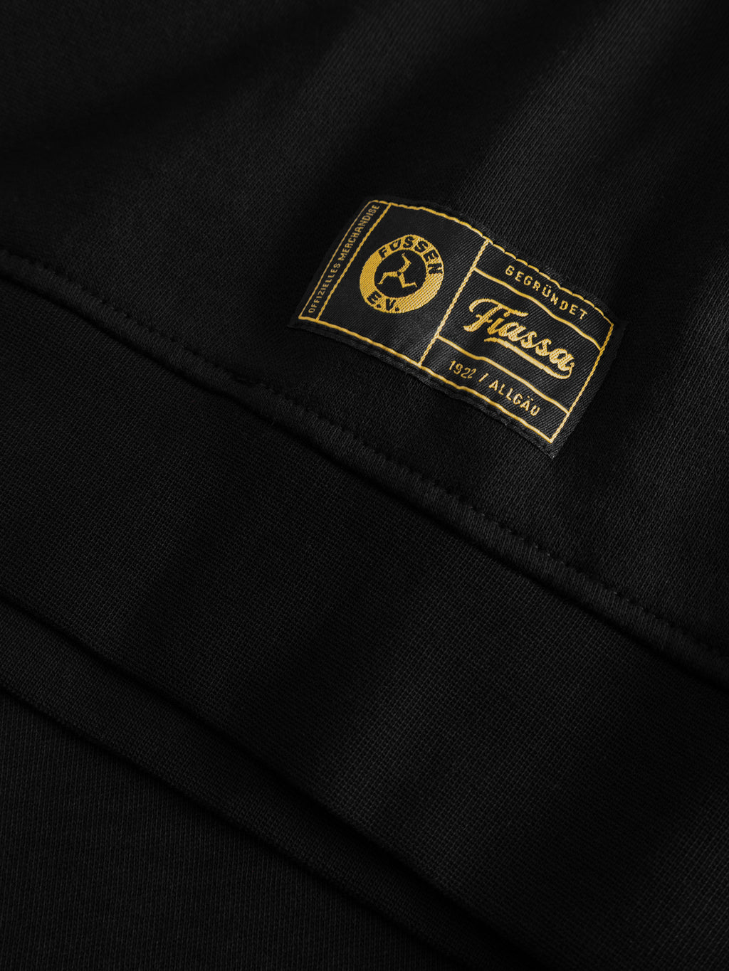 Hockey Hoodie – Schwarz/Weiß