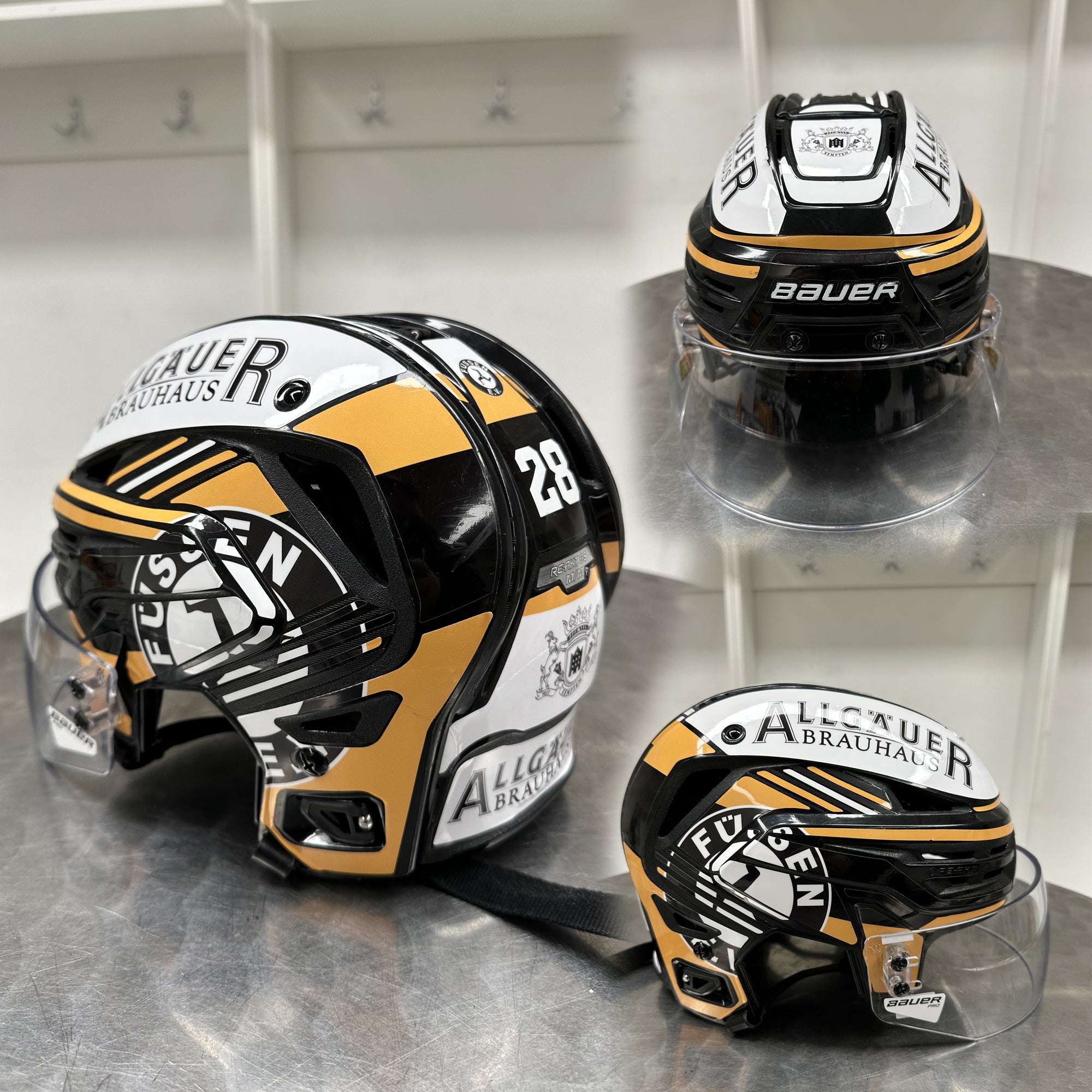 Bauer Re-Akt 85 Allgäuer Brauhaus Helm 2024/2025